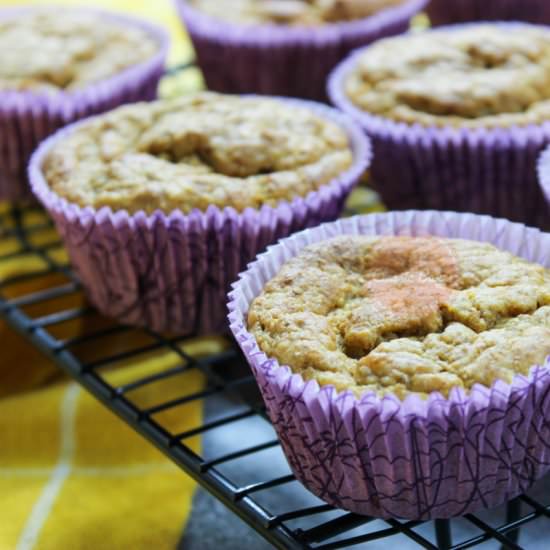 Pumpkin Banana Muffins