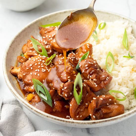 Instant Pot Chicken Teriyaki