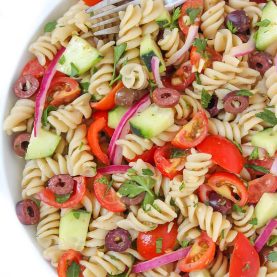 Vegan Italian Pasta Salad