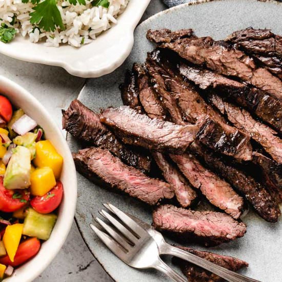 Sauteed Skirt Steak