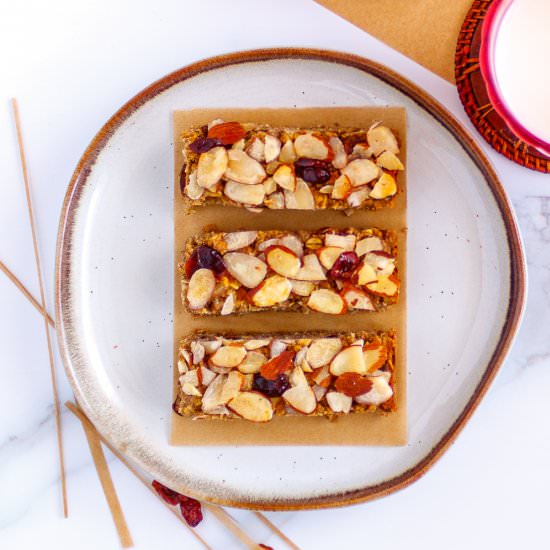 Gluten Free Cherry Almond Snack Bar
