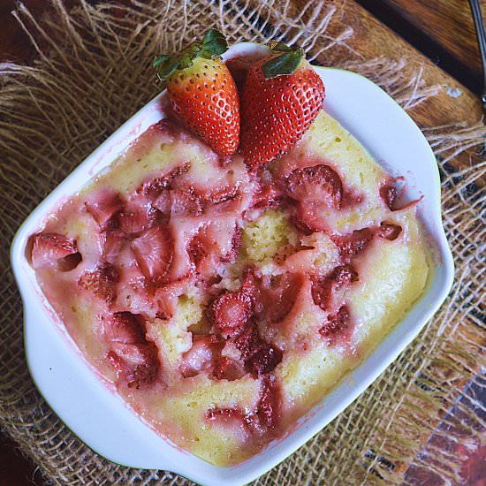 Instant Pot Strawberry Cobbler
