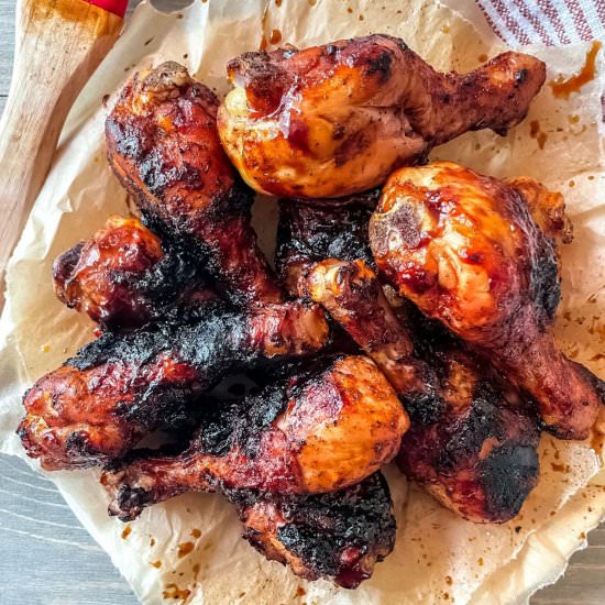 BBQ Grilled Chicken Drumsticks