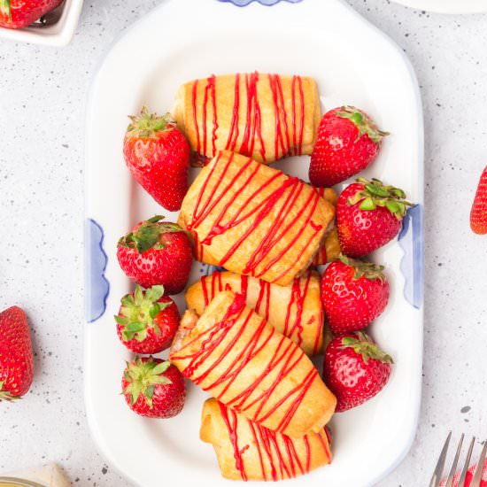 Strawberry Crescent Rolls