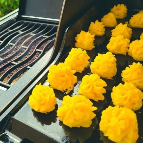Mashed Potatoes on the Grill