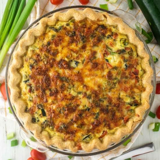 Veggie Quiche
