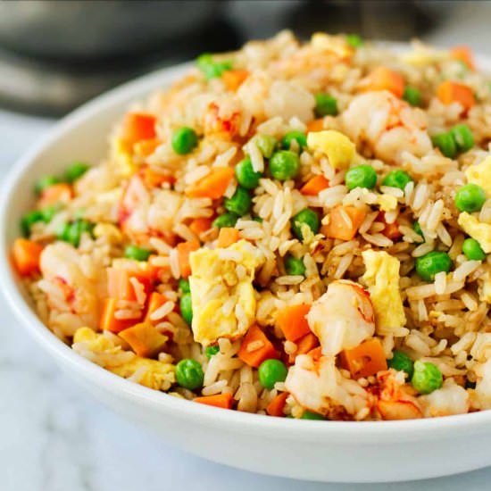 Quick Shrimp Fried Rice