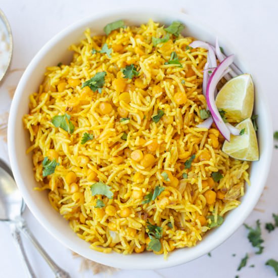 Chana Dal Pulao