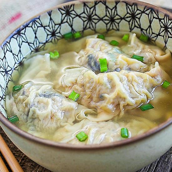 Pork Dumpling Soup
