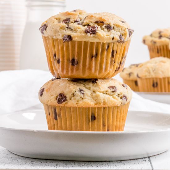 Gluten Free Chocolate Chip Muffins