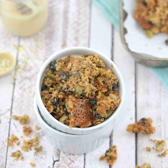 The BEST Nut Free Granola