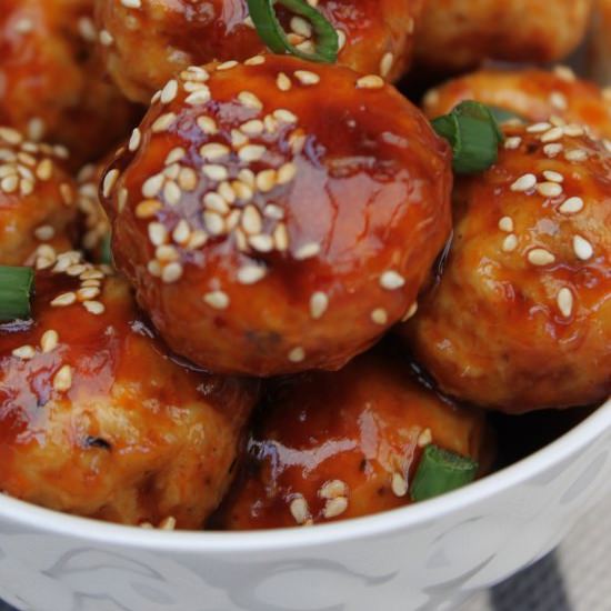 Asian Chicken Meatballs