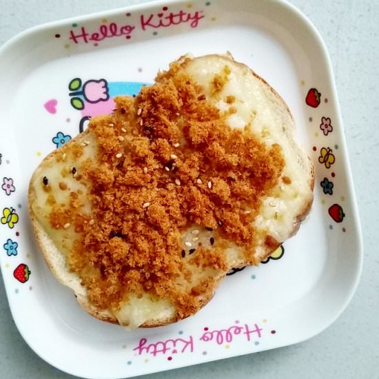 Fish Meat Floss Cheese Toast