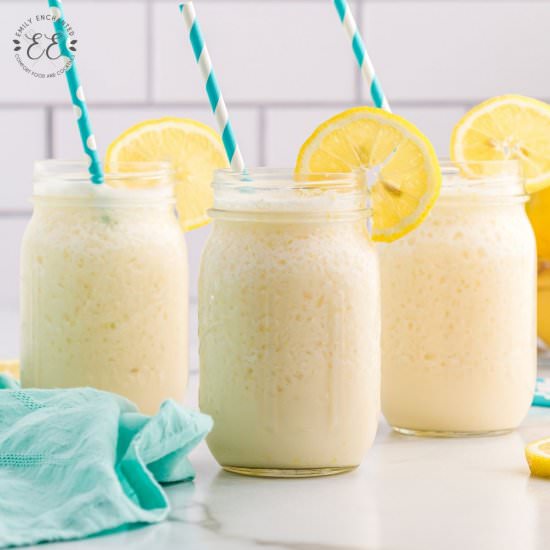 Homemade Frosted Lemonade
