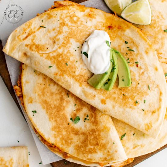 Chipotle Chicken Quesadilla