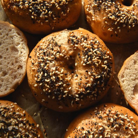 Gluten free bagels (gum free)