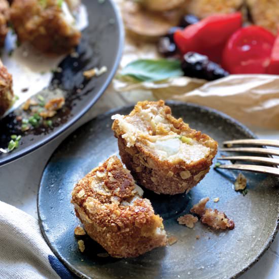 Potato Fritters With Feta