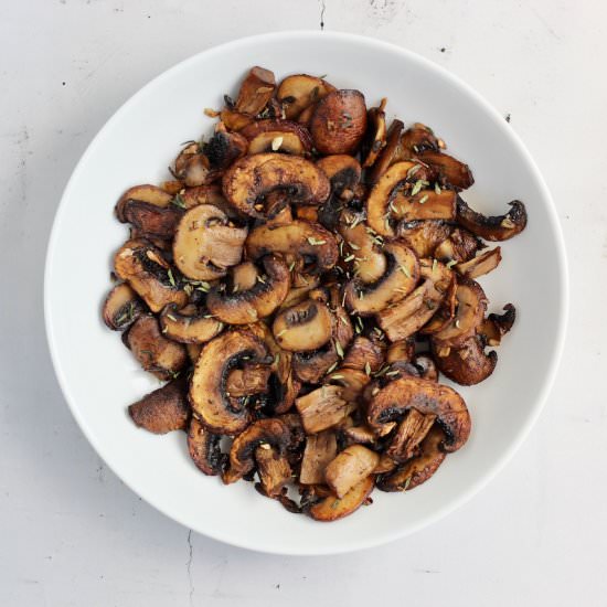 [How to Make] Caramelized Mushrooms
