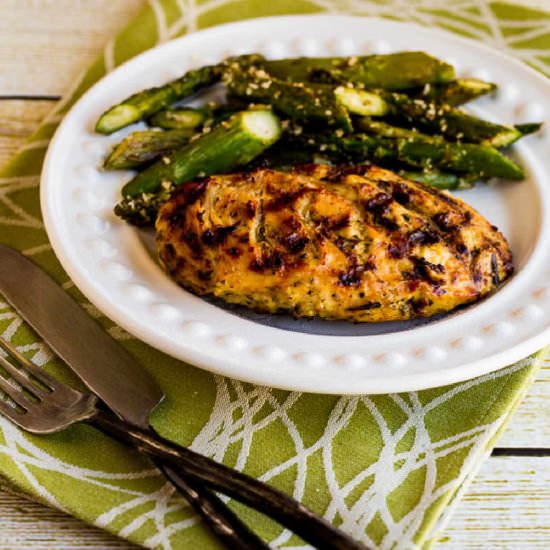 Rosemary Mustard Grilled Chicken