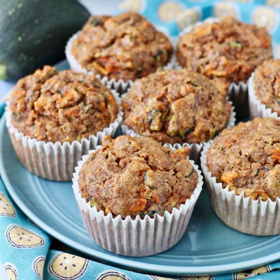 Zucchini Carrot Muffins