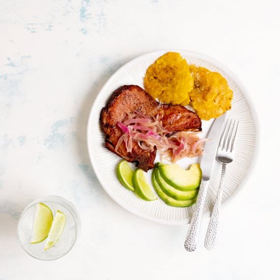 Fried pork chops