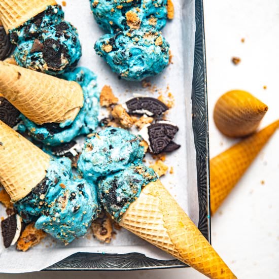 Cookie Monster Ice Cream