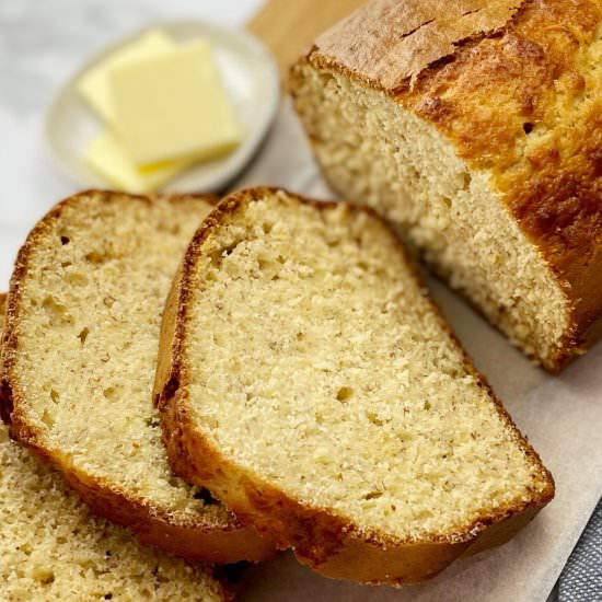 4 Ingredient Banana Bread
