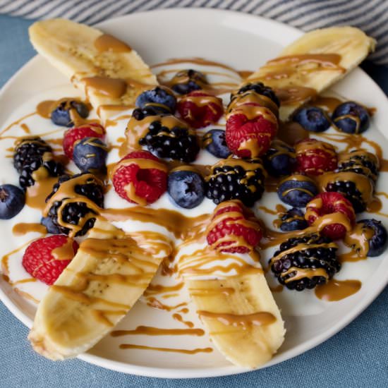 Breakfast Banana Split