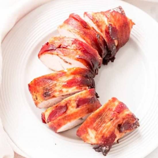 Bacon Wrapped Turkey Tenderloin