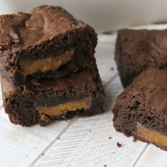 Peanut Butter Cup Brownies