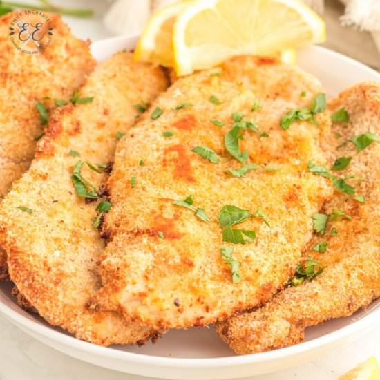 Air Fryer Chicken Cutlets