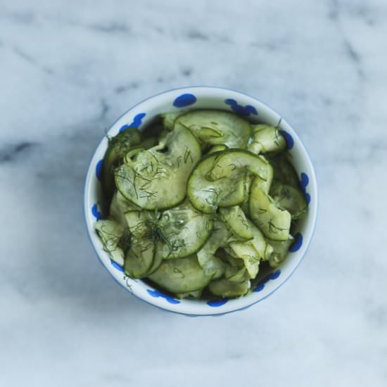 Easy Cucumber Salad