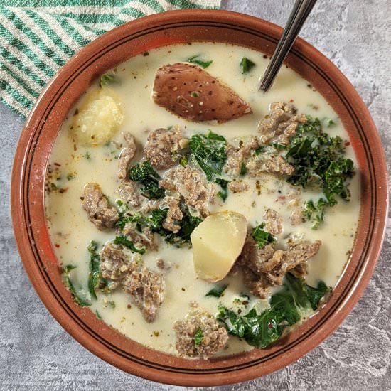 Zuppa Toscana in the Instant Pot