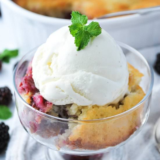 Gluten-Free Blackberry Cobbler