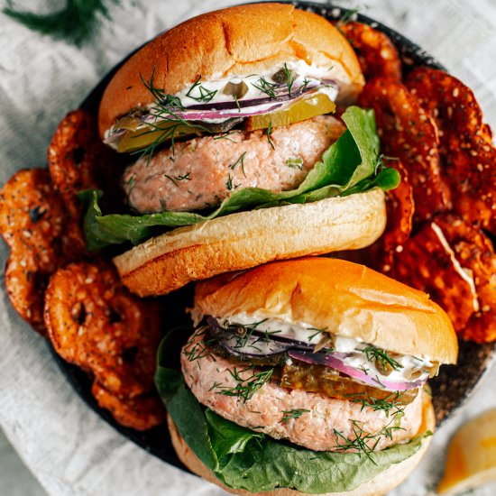Easy Salmon Burger Recipe