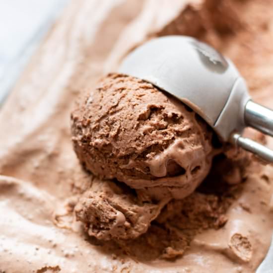 No Churn Chocolate Ice Cream