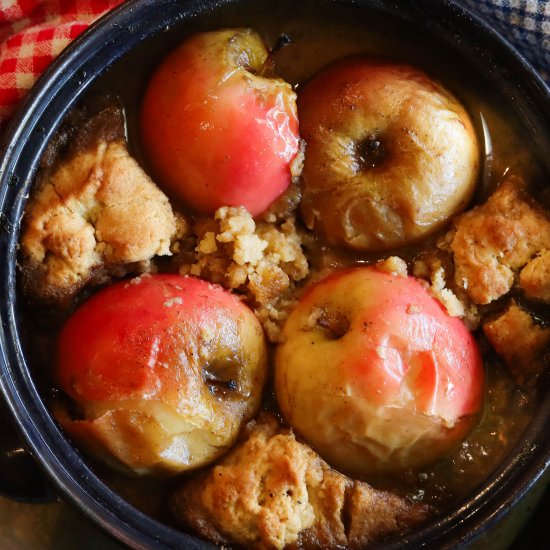 Baked Caramel Apples