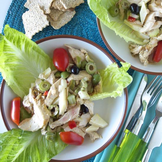 Chicken Salad with Olives