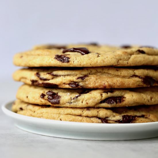 Bakery Style Chocolate Chip Cookies