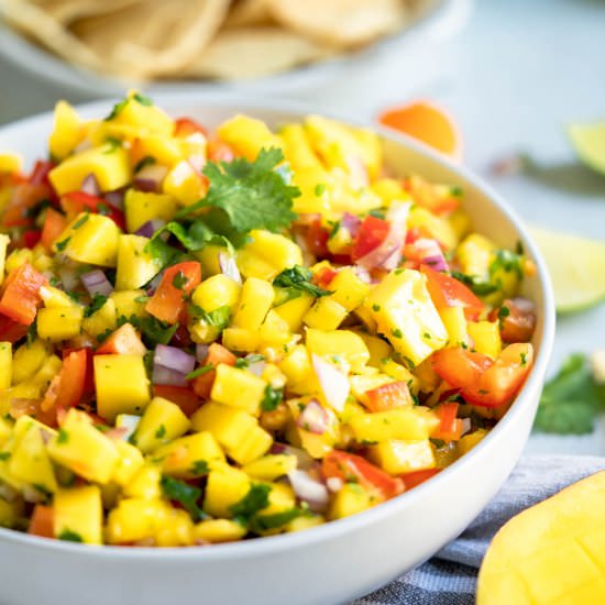 Spicy Habanero Mango Salsa