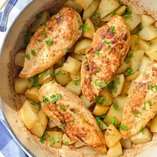 Dutch Oven Chicken Breasts