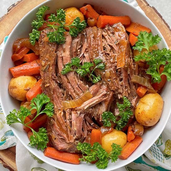 Slow Cooker Sirloin Tip Roast