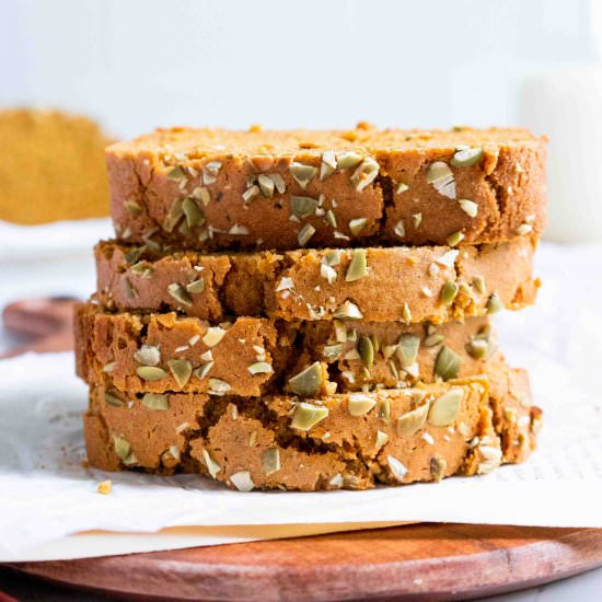 Gluten Free Pumpkin Bread