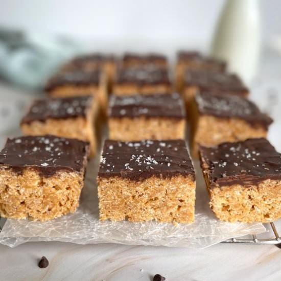 Peanut Butter Rice Krispie Treats