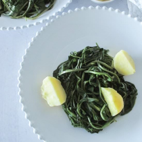 Simple Greek Dandelion Greens
