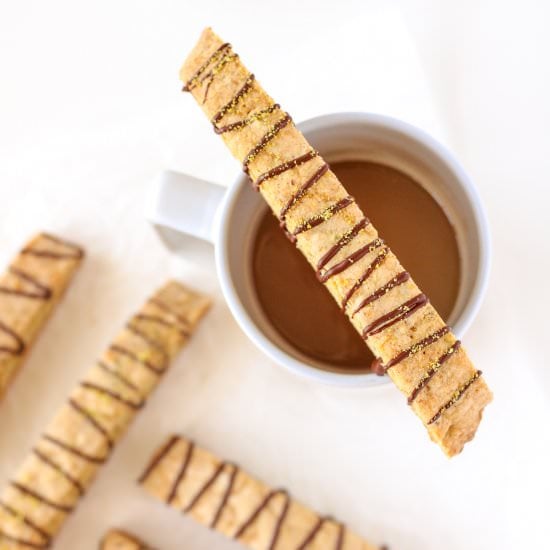 Brown Butter Pistachio Biscotti
