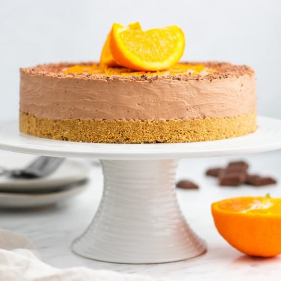 No-Bake Chocolate Cheesecake