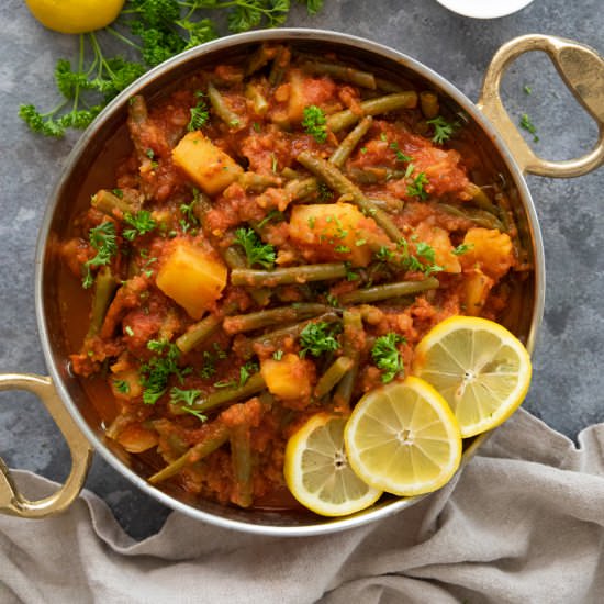Fasolakia Greek Green Beans