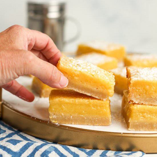 Lemon Shortbread Bars