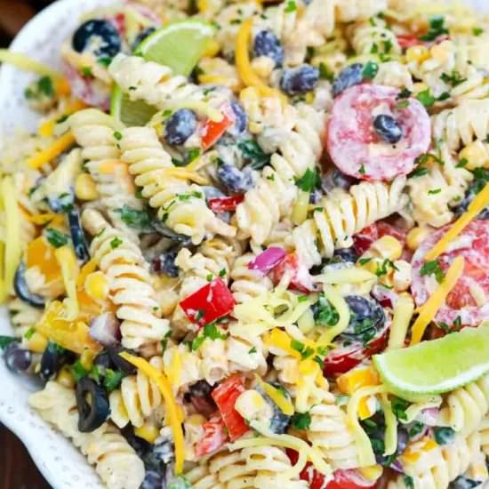 Southwest Ranch Pasta Salad
